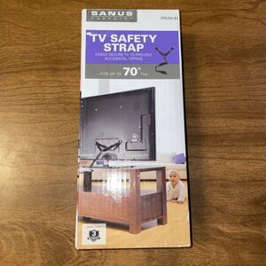 SANUS TV SAFETY STRAP FITS UP TO 70" TVS Model FPA701-B1